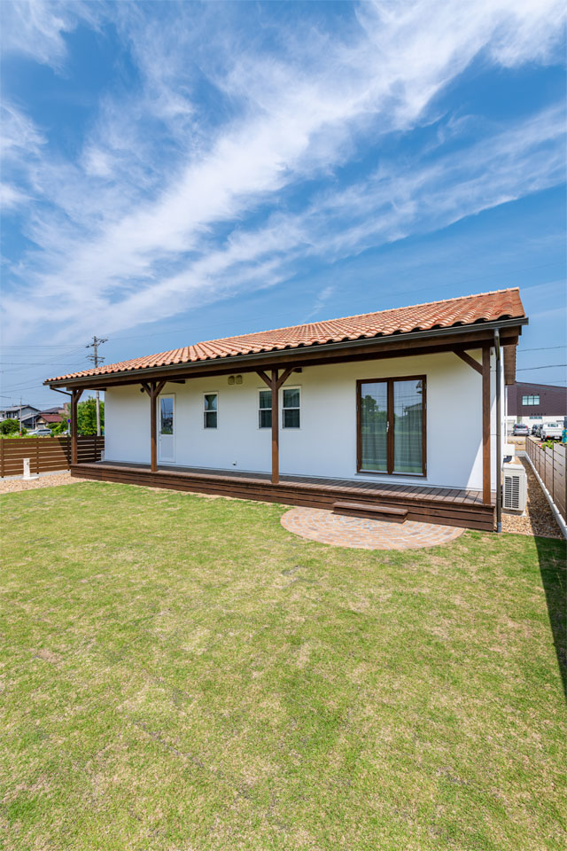 スローライフを楽しむゆったり平屋