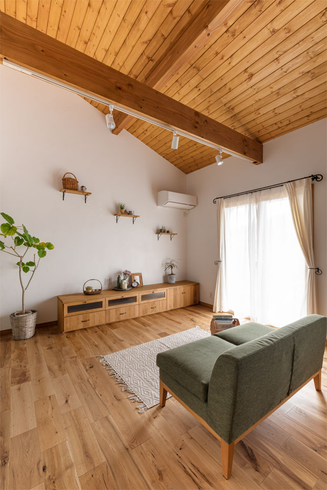 スローライフを楽しむゆったり平屋