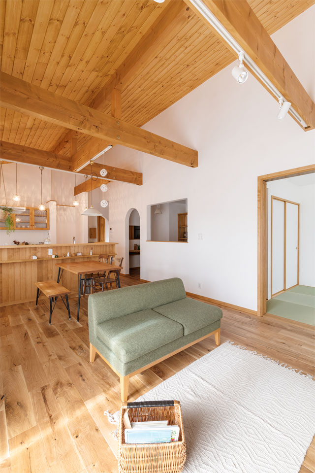 スローライフを楽しむゆったり平屋