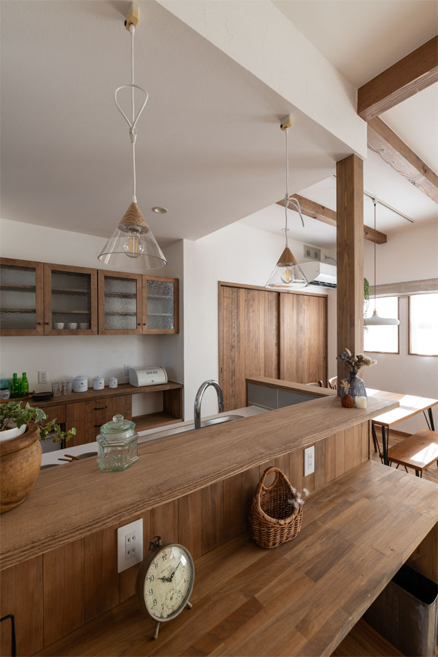 ママの理想の暮らしを詰め込んだ家