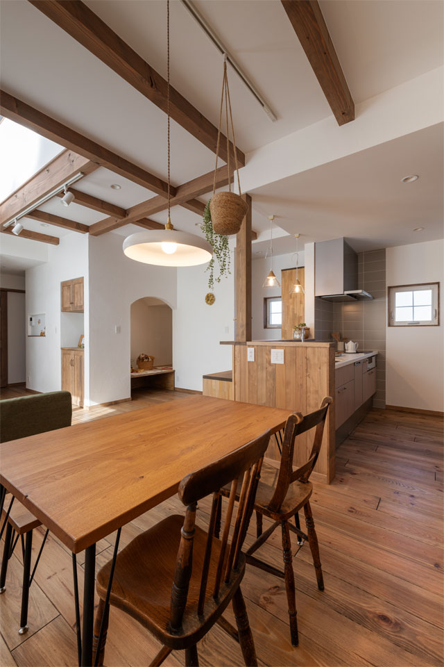 ママの理想の暮らしを詰め込んだ家