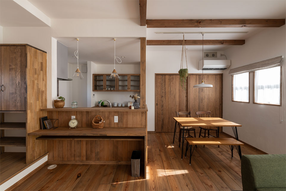 ママの理想の暮らしを詰め込んだ家