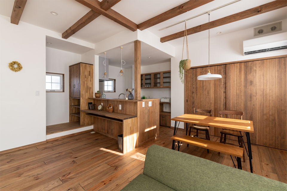 ママの理想の暮らしを詰め込んだ家