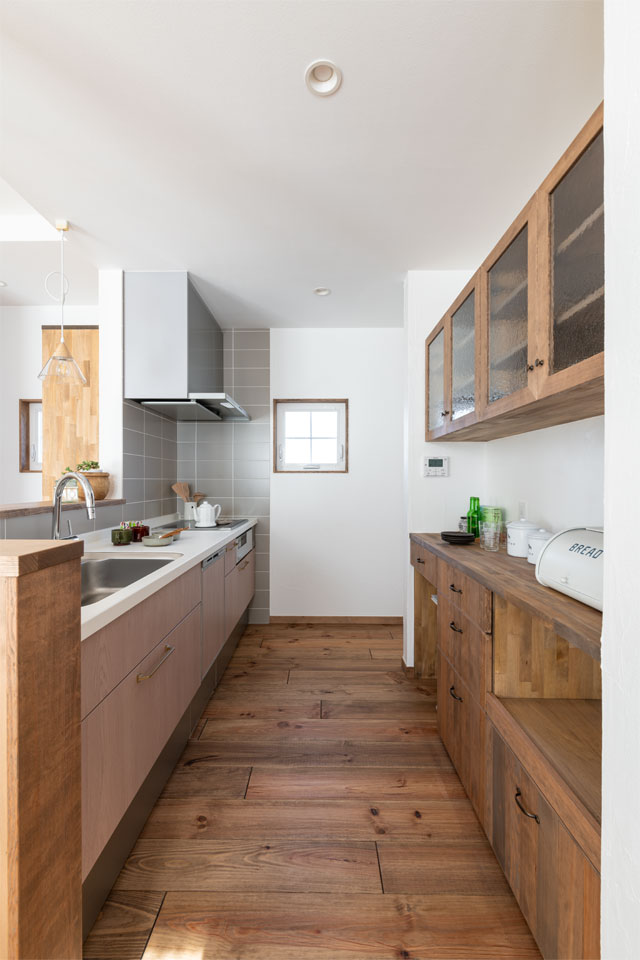 ママの理想の暮らしを詰め込んだ家