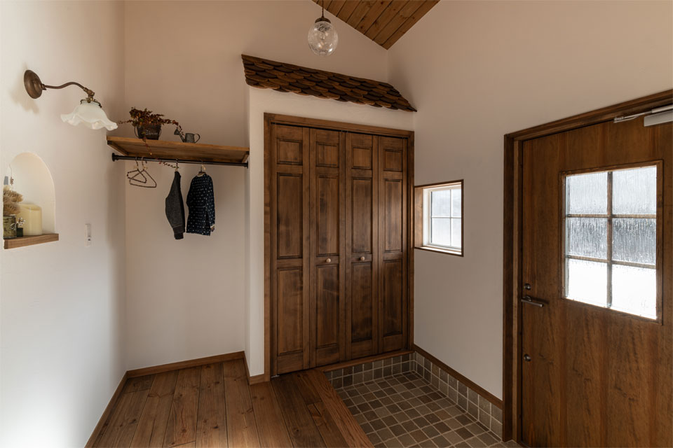 ディテールにこだわりのある家