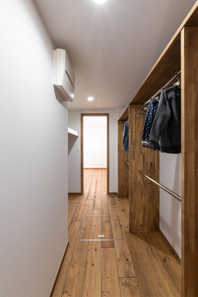 ディテールにこだわりのある家