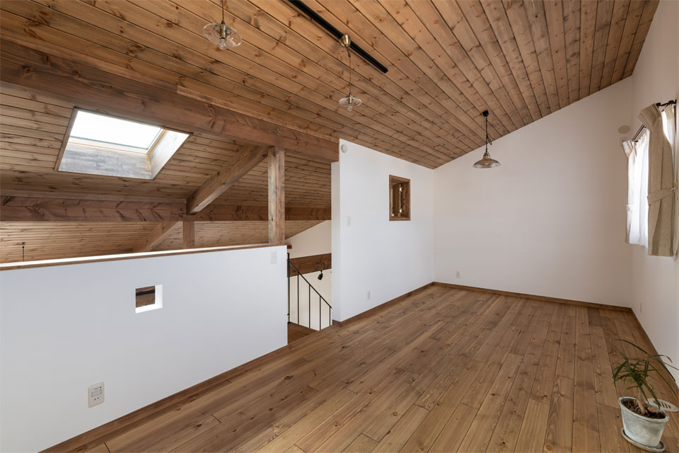 ディテールにこだわりのある家