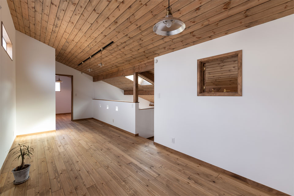 ディテールにこだわりのある家