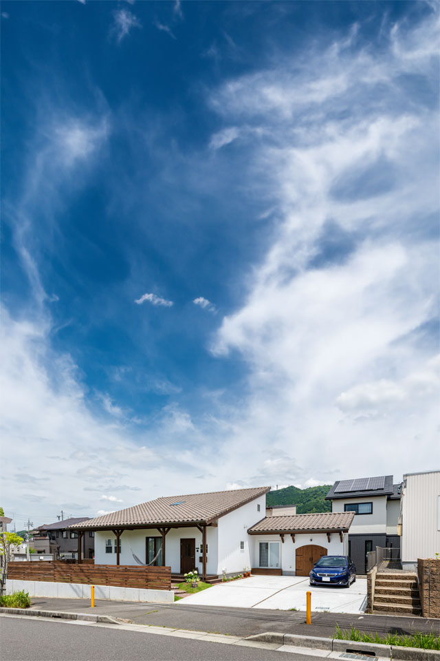 ディテールにこだわりのある家