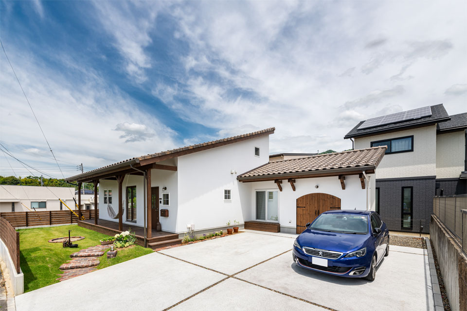 ディテールにこだわりのある家