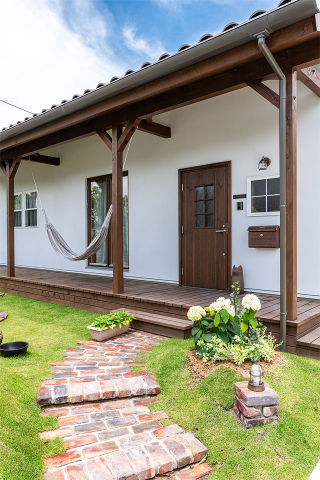 ディテールにこだわりのある家