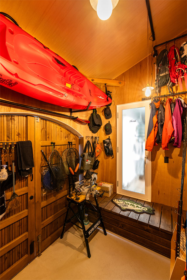 ディテールにこだわりのある家