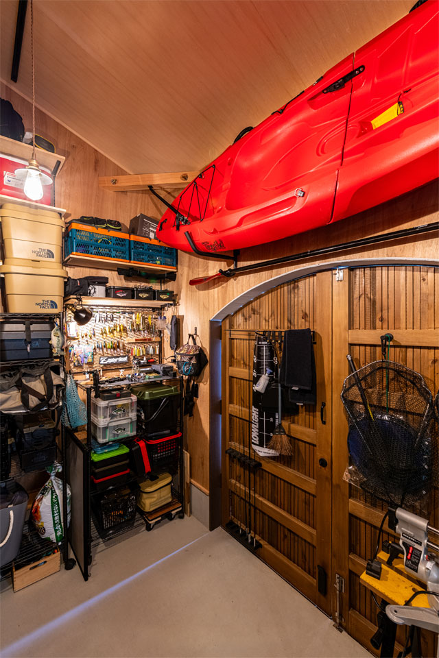 ディテールにこだわりのある家