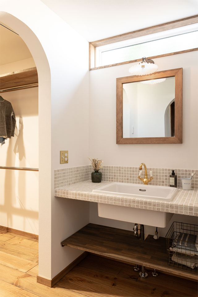 ママのワークスペースがある家