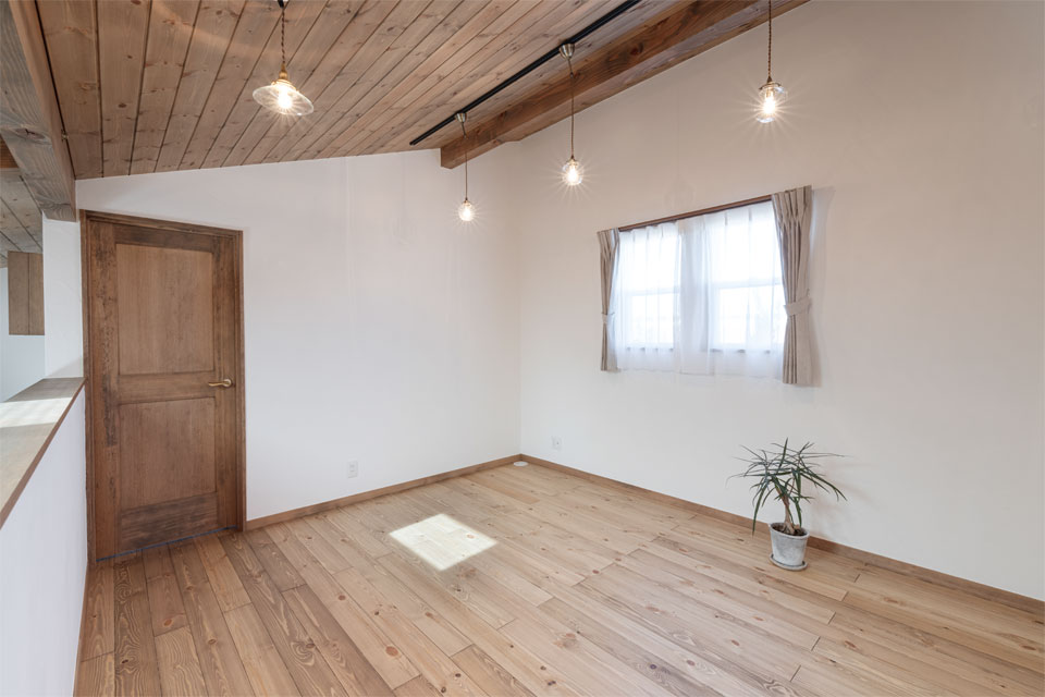 ママのワークスペースがある家