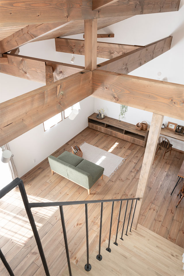 ママのワークスペースがある家