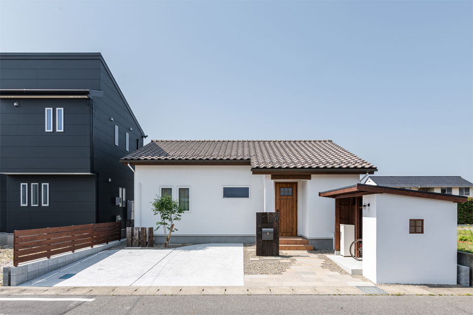 ペットとのんびり暮らす平屋