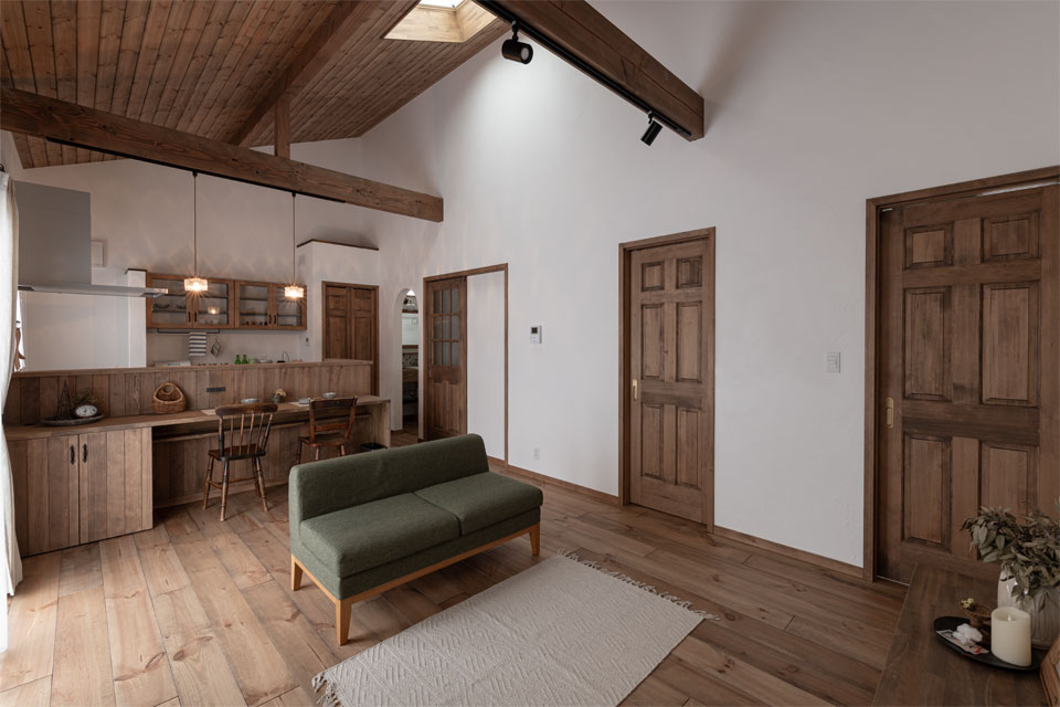 ペットとのんびり暮らす平屋