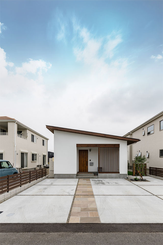 夫婦のためのゆったり平屋