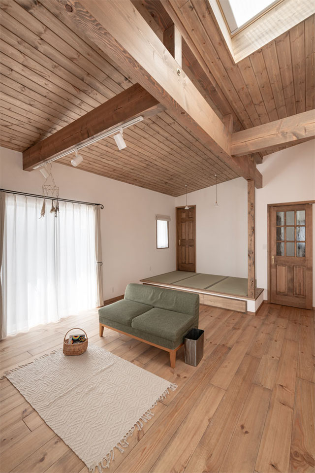 夫婦のためのゆったり平屋