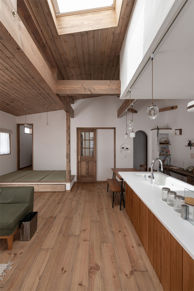 夫婦のためのゆったり平屋