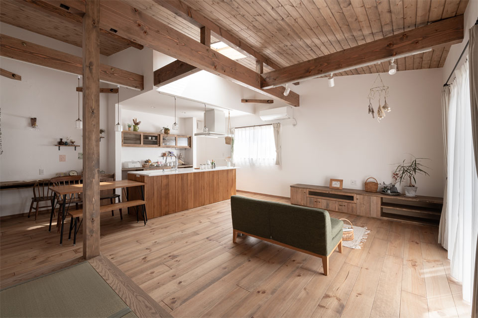 夫婦のためのゆったり平屋