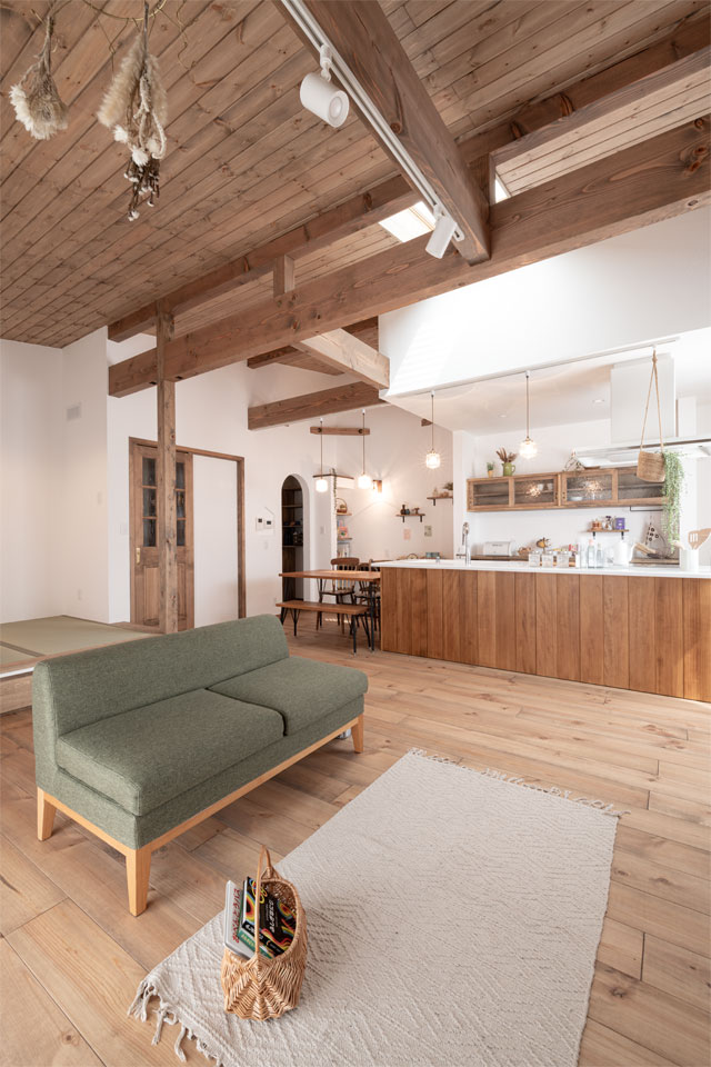 夫婦のためのゆったり平屋