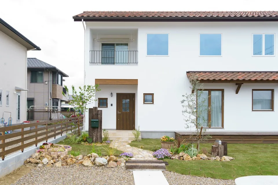 ガーデンシェッドの似合う家