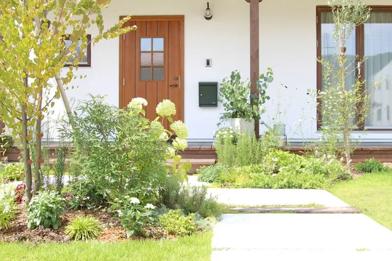 ガーデニングを愉しむ家