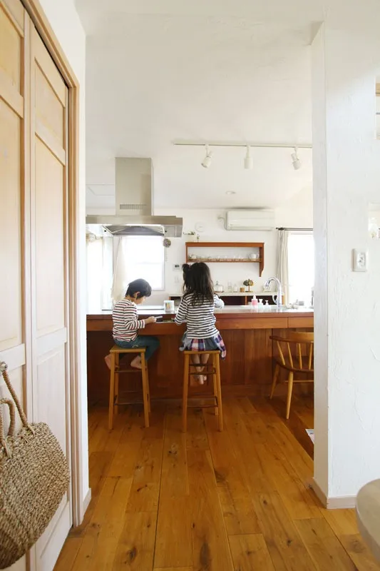 子供が伸び伸びと育つ家