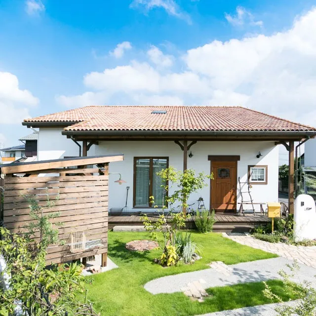 DIYとアンティークを愉しむ家