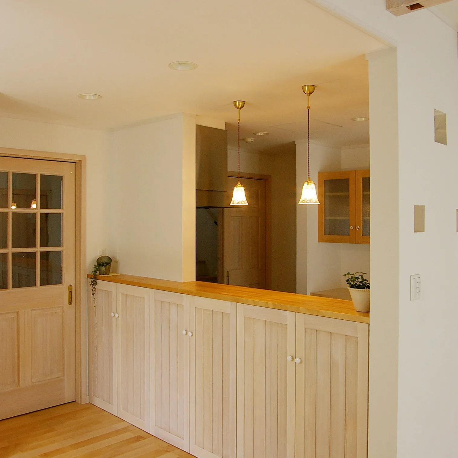 ロフト収納のあるコンパクトハウス