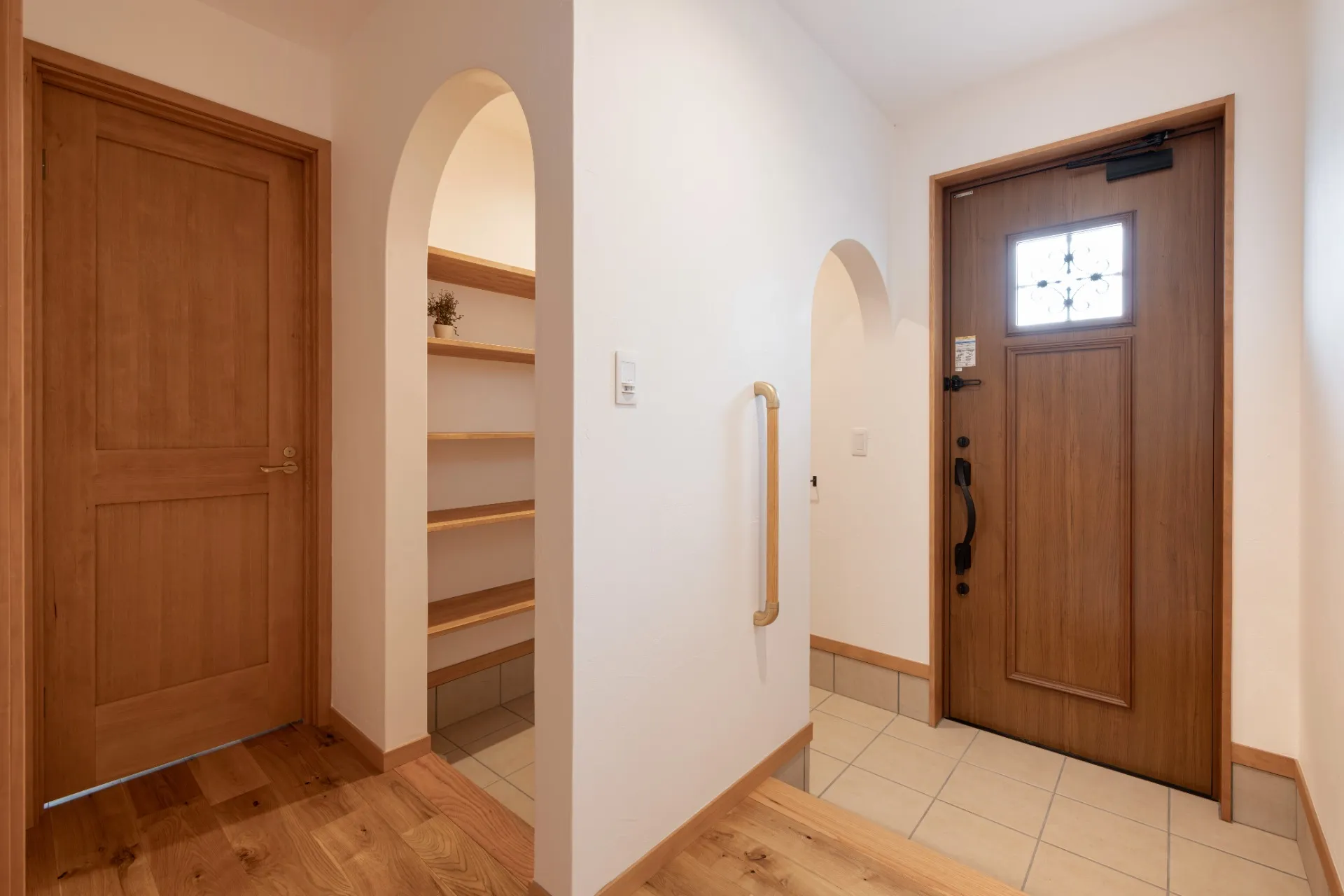 二世帯で暮らす平屋