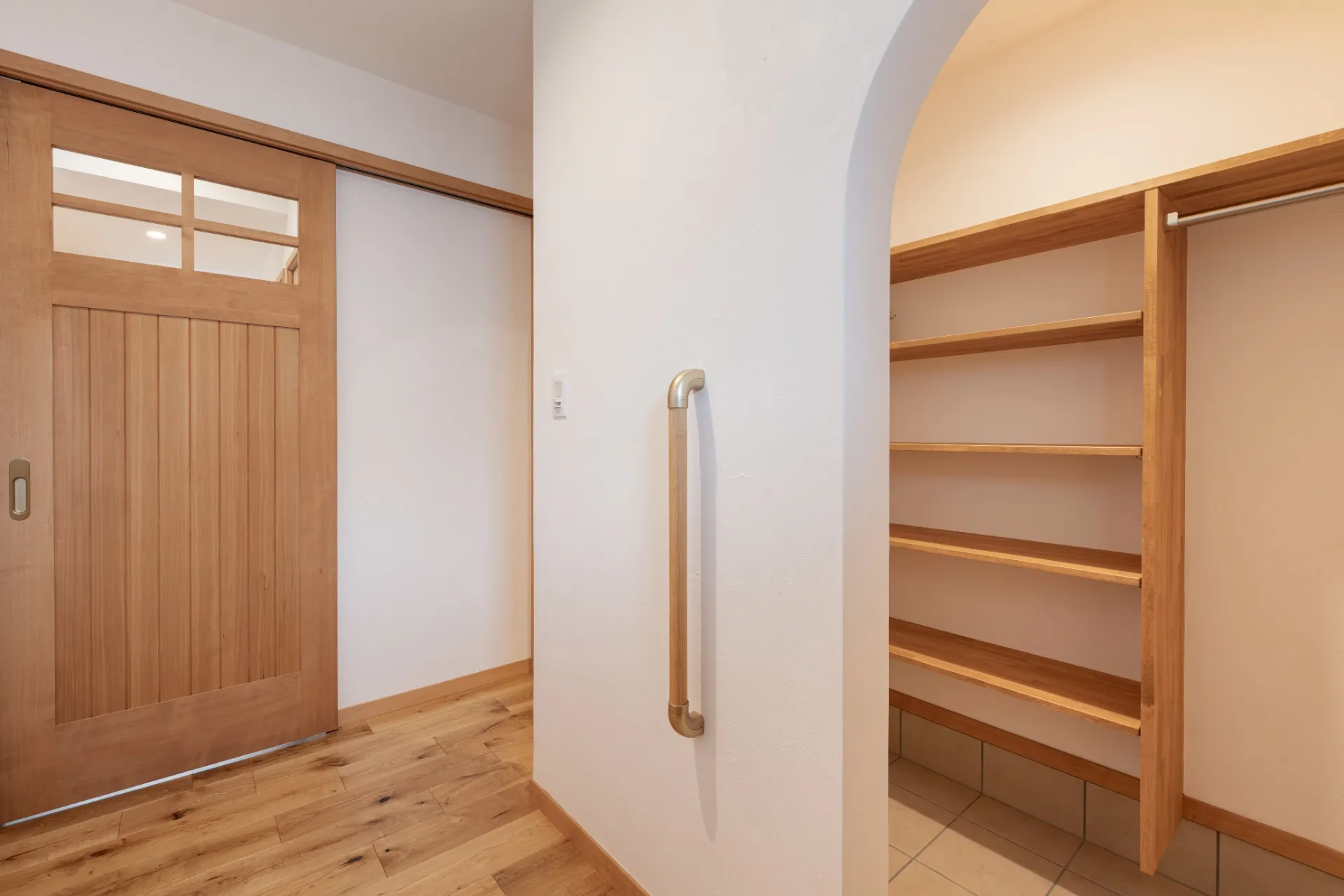 二世帯で暮らす平屋