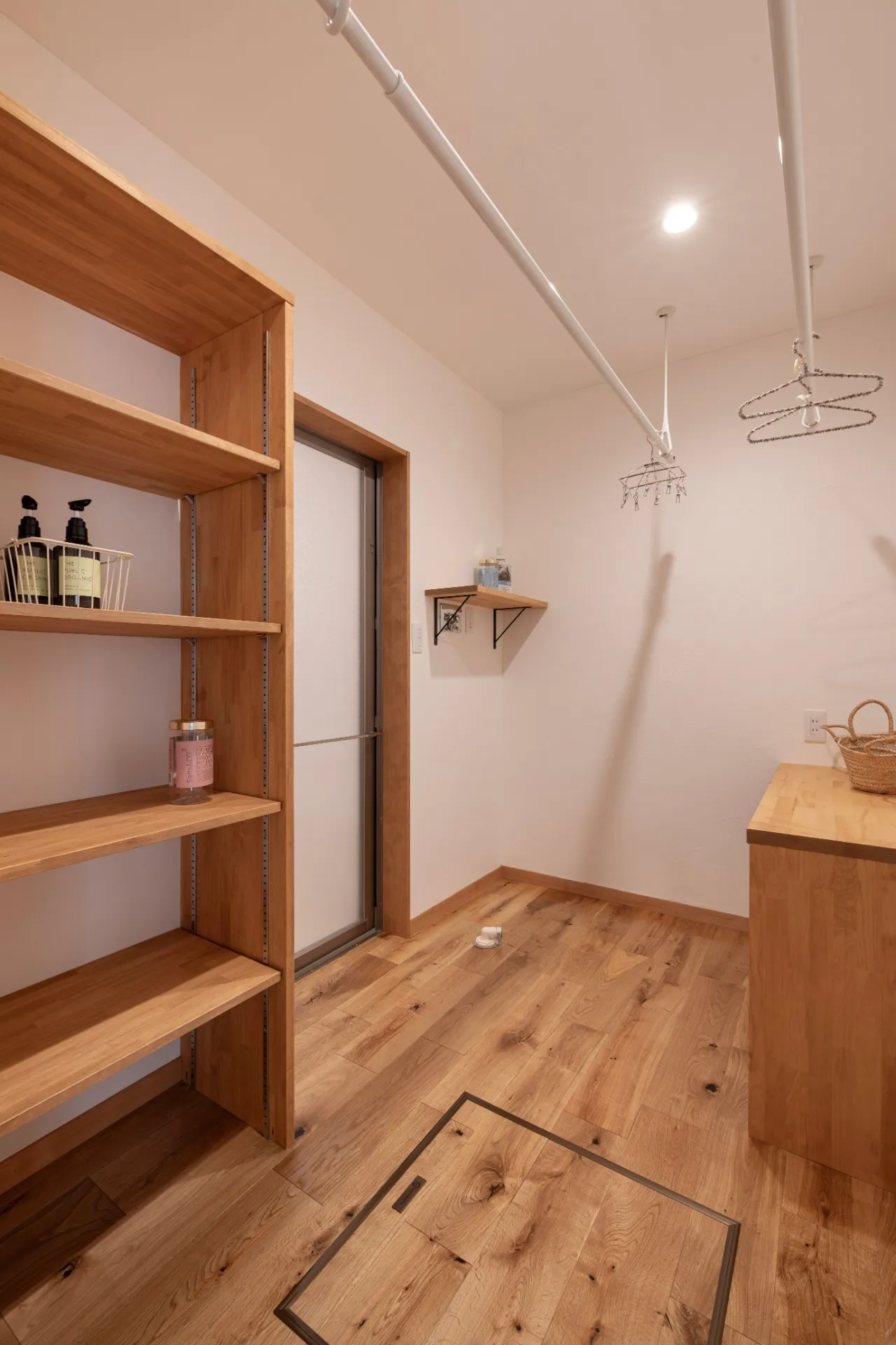 二世帯で暮らす平屋